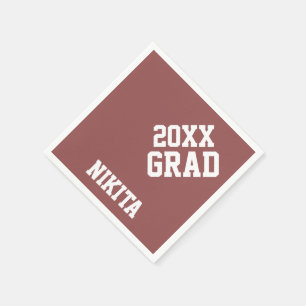Customised Name Graduation Party Supplies Napkin