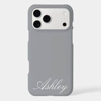Customised Name Modern Stylish Minimal Monogram