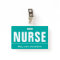 Customised Name Nurse