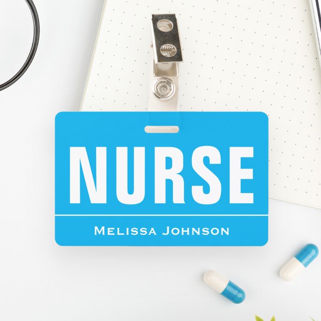 Customised Name Nurse ID Badge (Creator Uploaded)