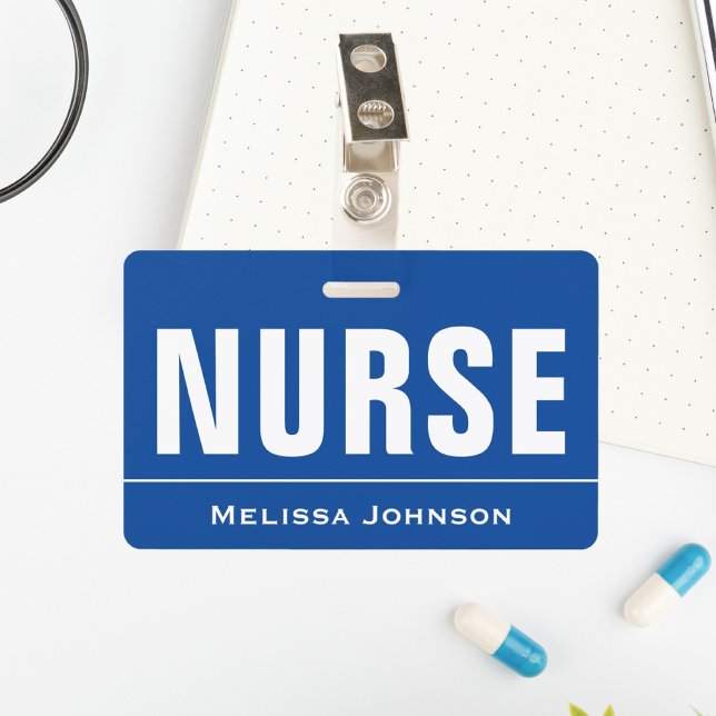 Customised Name Nurse ID Badge (Creator Uploaded)
