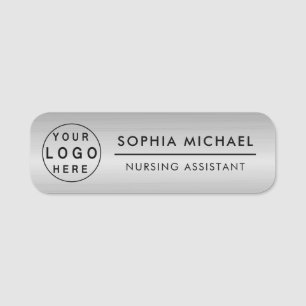 Customised Name Tag with Employee Logo