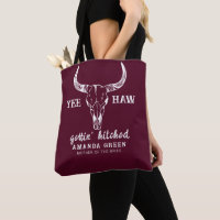 Customised Nash Bash Burgundy Bachelorette Party