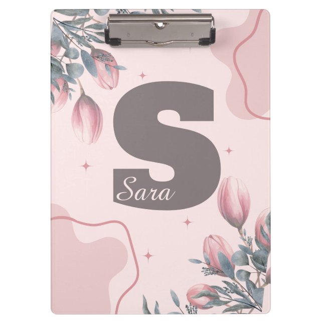 Customised Notebooks for School Clipboard (Front)