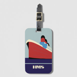 Customised Ocean Cruise Style Luggage Tag