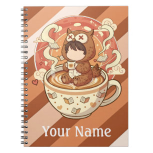 Customised Owl Notebook Journal for Student Writer