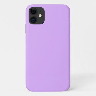 Customised Pastel Mauve Solid Colour Minimalist  Case-Mate iPhone Case