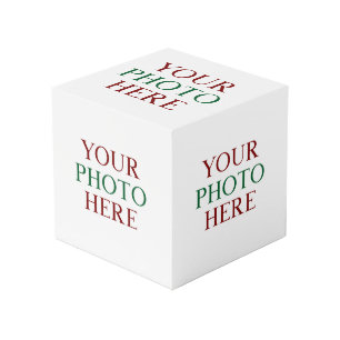 Customised Personalised DIY Multi Photo Christmas Cube