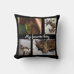 Customised personalised patches squares frames bla cushion