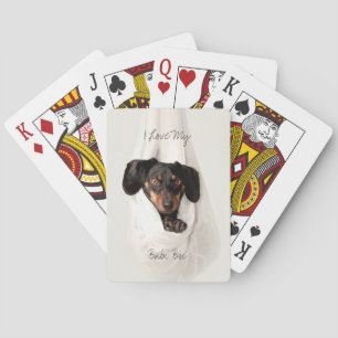 Customised Pet Dog Cat  Notebook Playing Cards