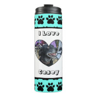 Customised Pet Photo and Paw Print