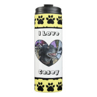 Customised Pet Photo and Paw Print