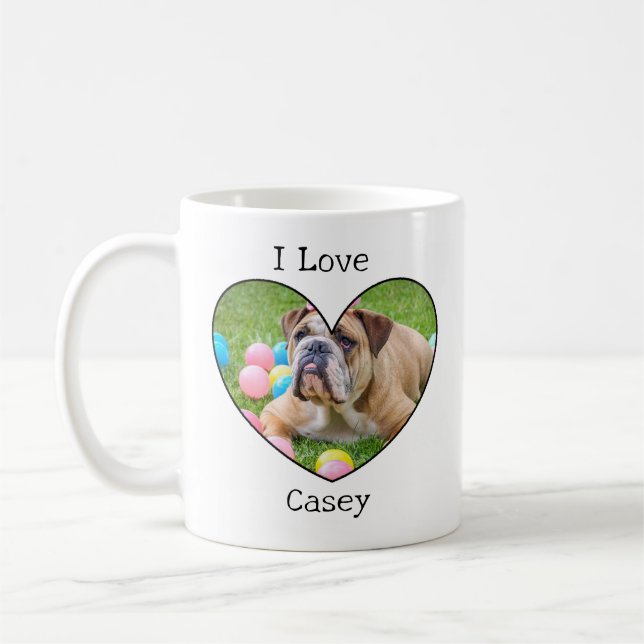 Customised Pet Photo  Coffee Mug (Left)