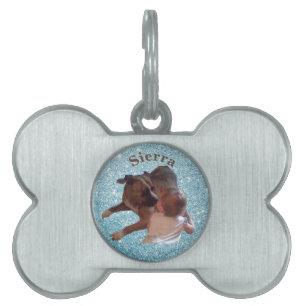 Customised Pet Photo ID Tag