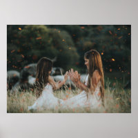 Customised Photo Bokeh Sparkles Overlay Whimsical