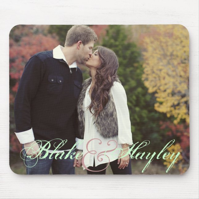 Customised Photo Mouspad Mouse Pad (Front)