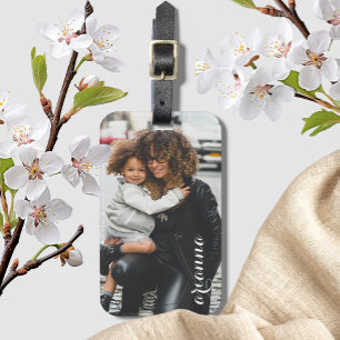 Customised Photo Template Luggage Tag