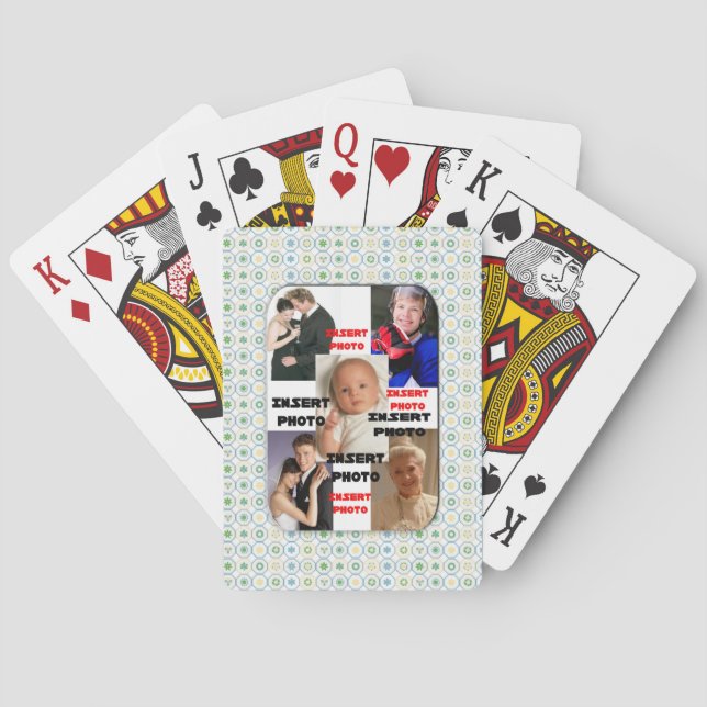 Customised Photograph Playing Cards (Back)