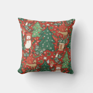 Customised pillow cushion with a Christmas feel