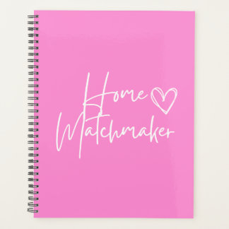 Customised Pink Home Matchmaker Planner