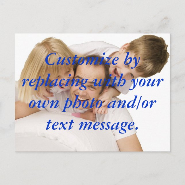 Customised Postcard (Front)