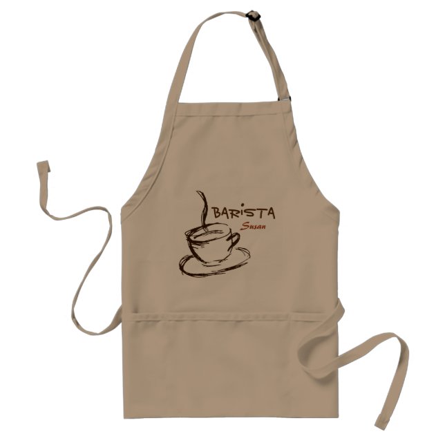 Customised Professional Barista Apron (Front)