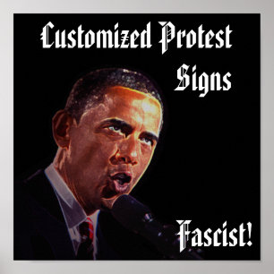 Customised Protest Signs