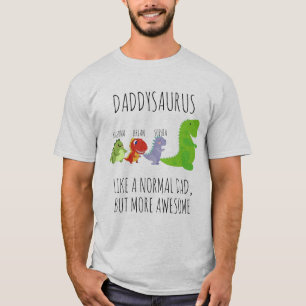 Customised rawr-some Daddysaurus T-Shirt