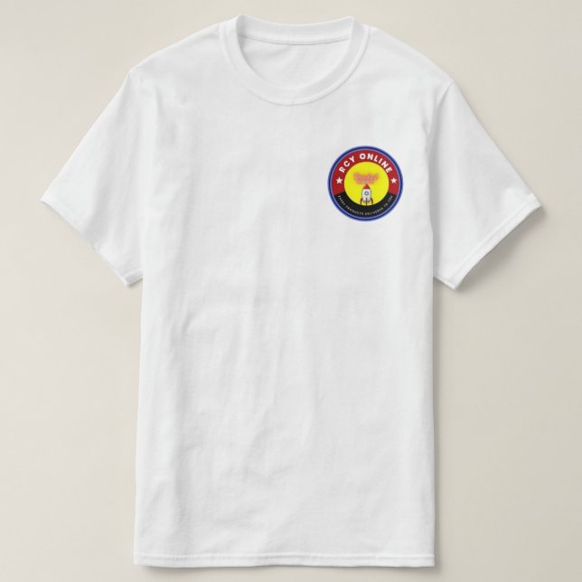 Customised RCY Online T-shirts (Design Front)