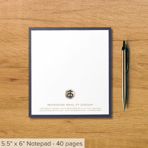 Customised Real Estate Office Notepad with Logo