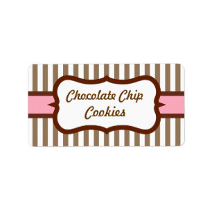 Customised Retro Bakery Labels