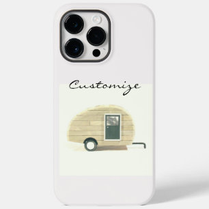 Customised Retro teardrop camper Case-Mate iPhone 14 Pro Max Case