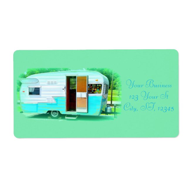 Customised Retro Vintage camper (Front)