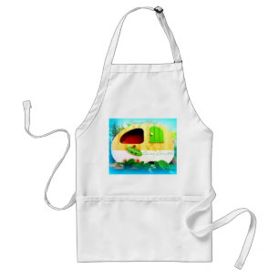 Customised Retro Vintage camper Standard Apron