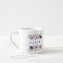 Customised Romantic Lilac & Eucalyptus Floral