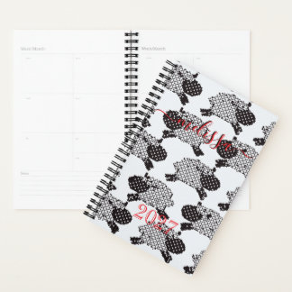 Customised Sheep Undated Monthly Weekly Aesthetic Planner