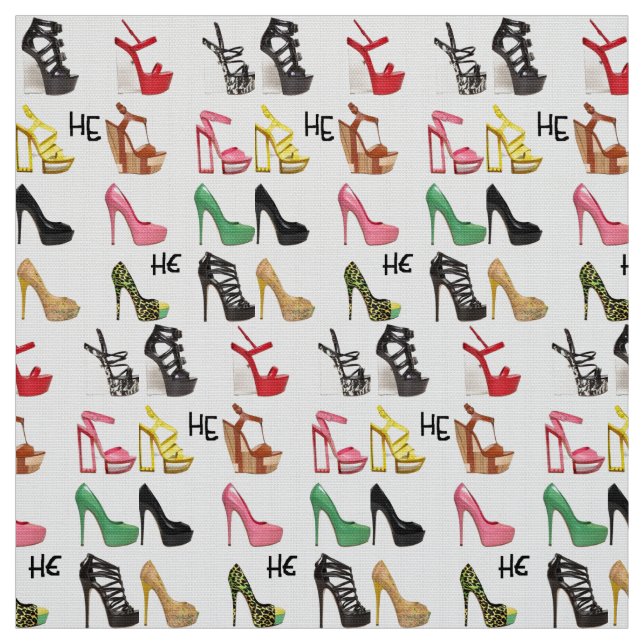 customised shoe fabric (Swatch)