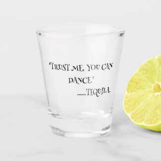 Customised shot glass