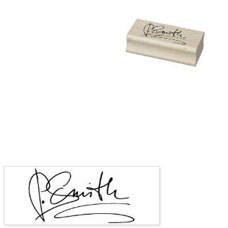 Customised Signature Rubber Stamp