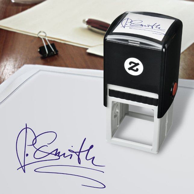 Customised Signature Self-inking Stamp (Creator Uploaded)
