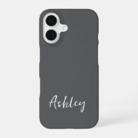 Customised Simple Stylish Modern Black Colour