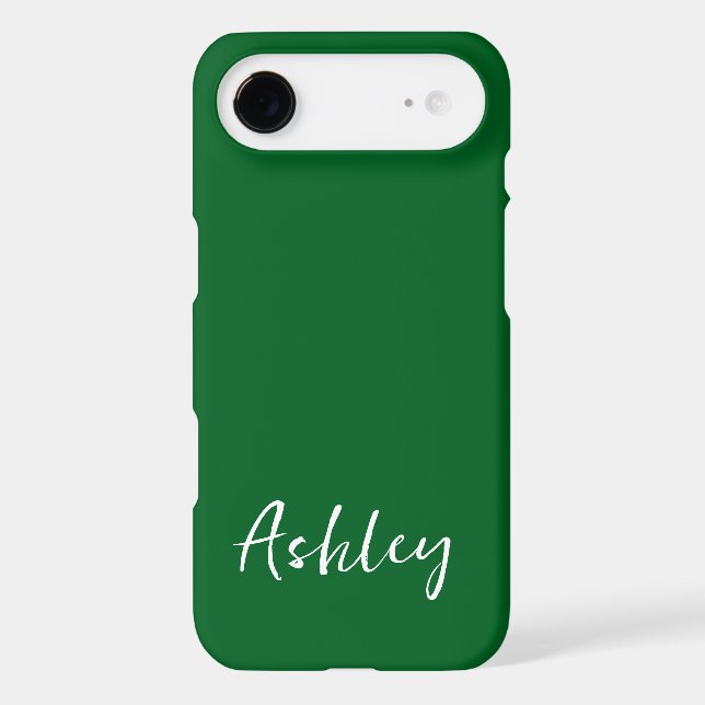 Customised Simple Stylish Modern Minimal Monogram  (Back)
