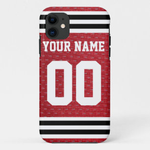 Customised Sports Hockey Jersey Case-Mate iPhone Case