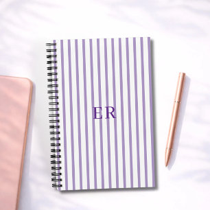 Customised Striped Personal Diary Gratitude Writer Notebook