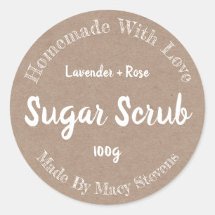 Customised Sugar Scrub Label