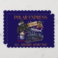 Customised Ticket for the Polar Express