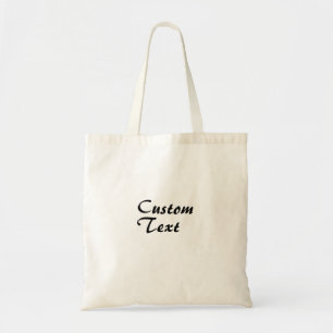 Customised Tote Bag With Name and Text