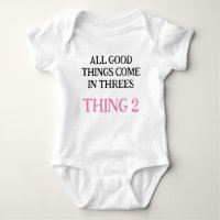 Customised Triplets Gift, Change Number & Colour,