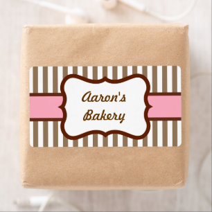 Customised Vintage Business Labels
