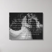 Customised Wedding Anniversary Photo & Vows